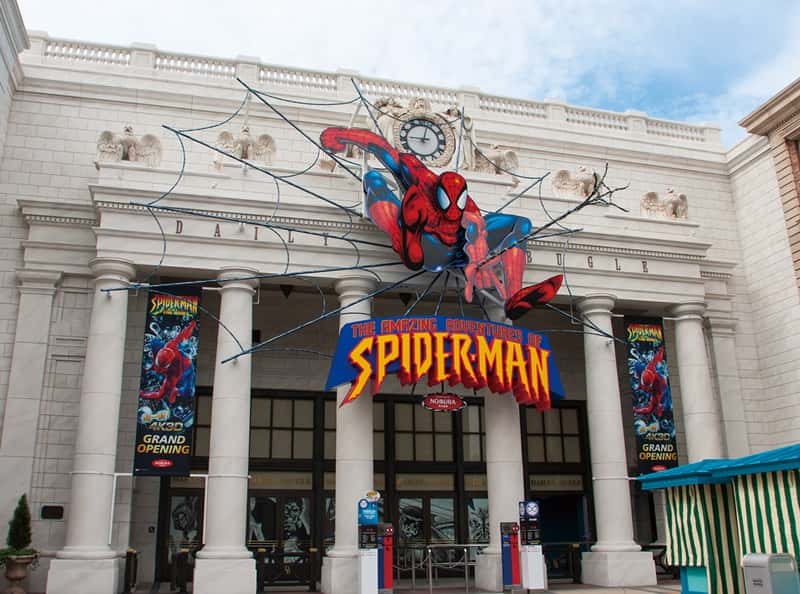 NEW The Amazing Adventurers of Spider-Man-The Ride 4K3D_Entrance