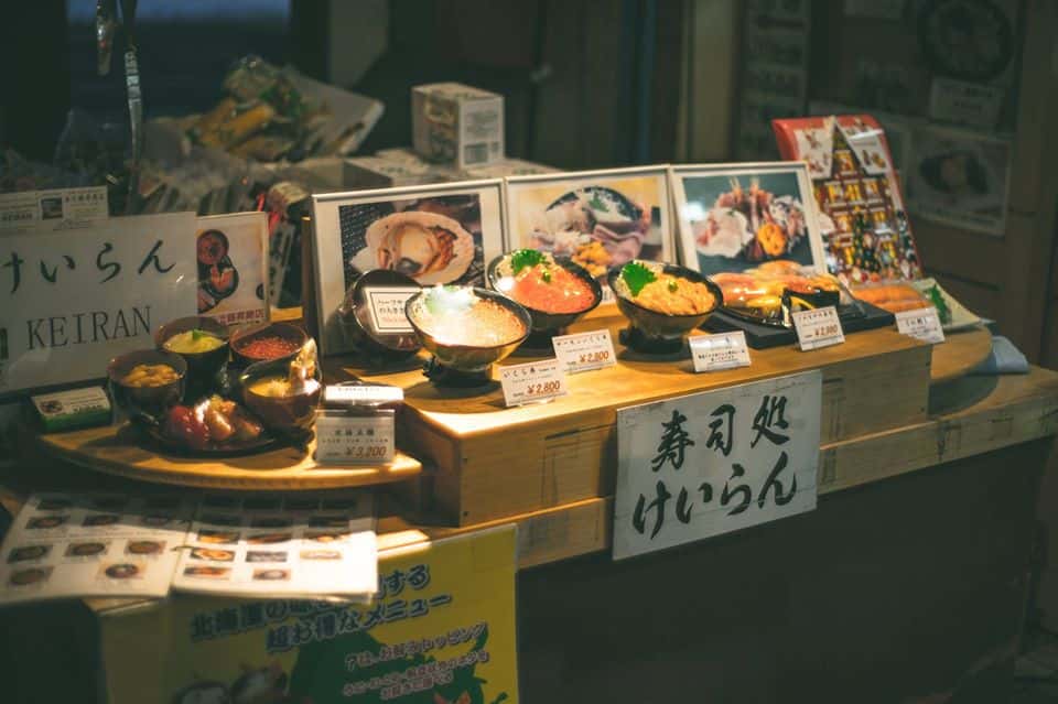 ตลาดปลานิโจ 3 จุดห้ามพลาด ย่านซูซูกิโนะ (Susukino) ซัปโปโร (Sapporo)