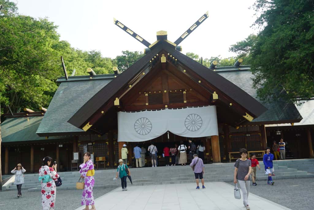 ศาลเจ้าฮอกไกโด (Hokkaido Shrine)  แลนด์มาร์กซัปโปโร ฮอกไกโด (Sapporo, Hokkaido)
