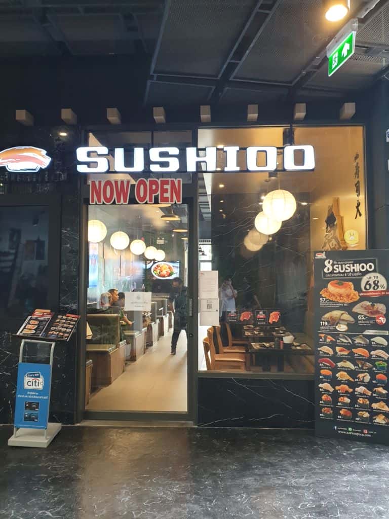 ร้าน Sushi-OO เป็นร้านซูชิ 2 ชั้นจากเมืองโอซาก้า