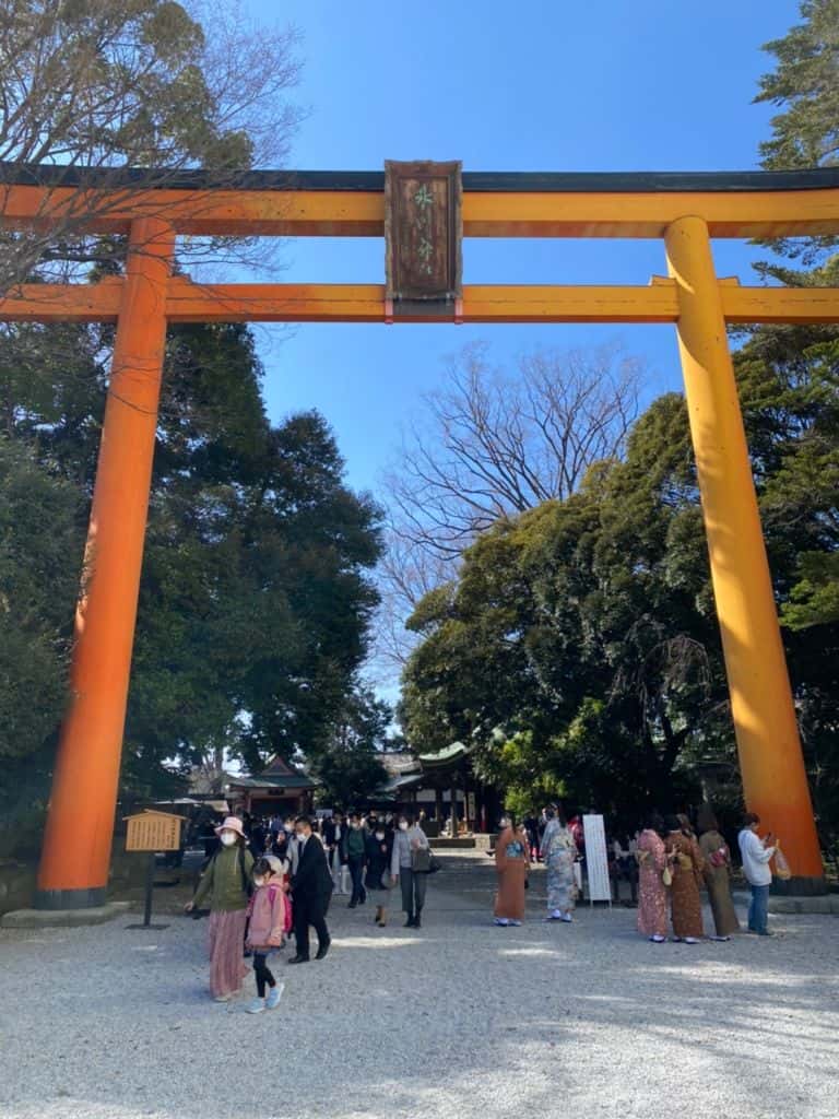 ศาลเจ้า Kawagoe Hikawa Shrine ขอพรความรัก ที่คาวาโกเอะ (Kawagoe)