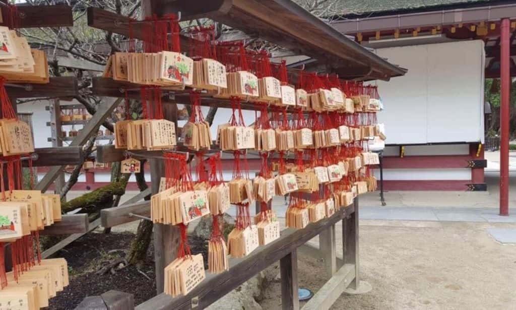 แผ่นป้ายขอพร ศาลเจ้าดาไซฟุ Dazaifu Tenmangu Shrine ที่เที่ยวฟุกุโอกะ