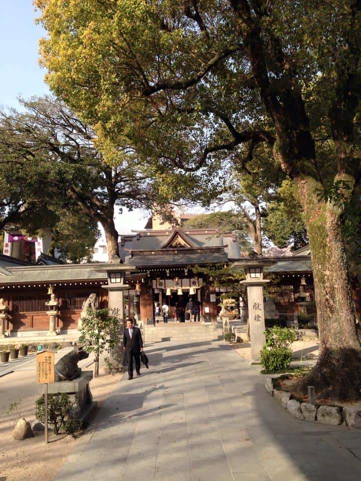 ศาลเจ้าคูชิดะ ฟุกุโอกะ (Kushida Shrine) ศาลเจ้าห้ามพลาดในฟุกุโอกะ