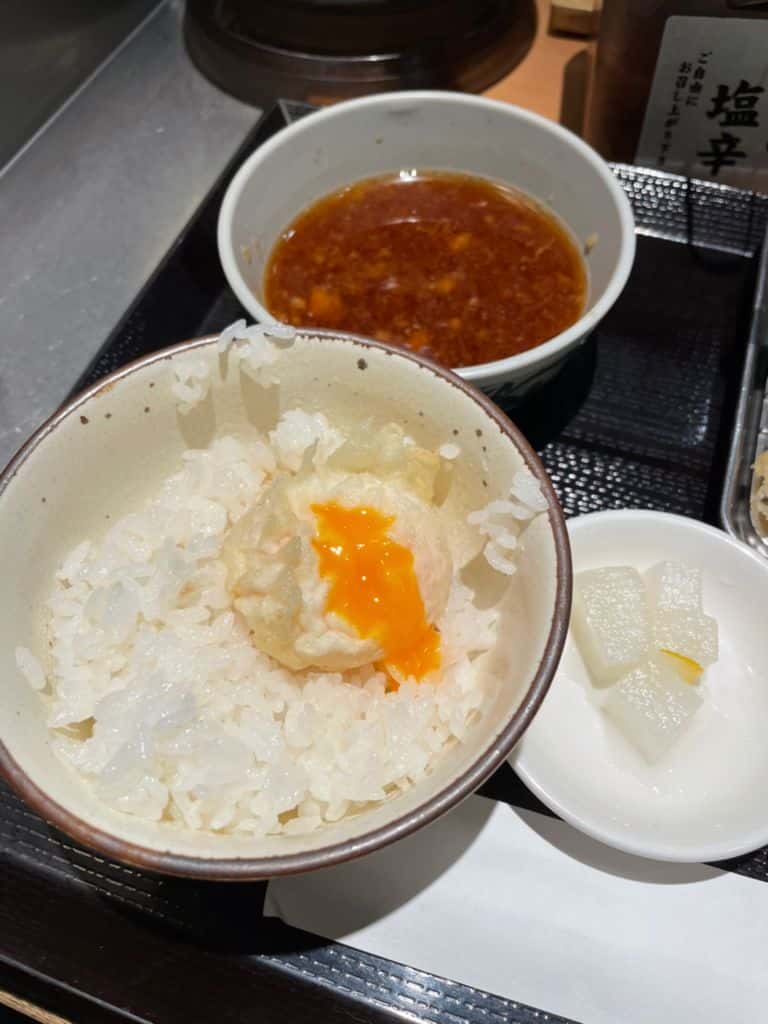 ไขออนเซน Tempura Makino เทมปุระเจ้าอร่อยแห่งโกเบ Kobe พร้อมไข่ออนเซนสุดฟินน~
