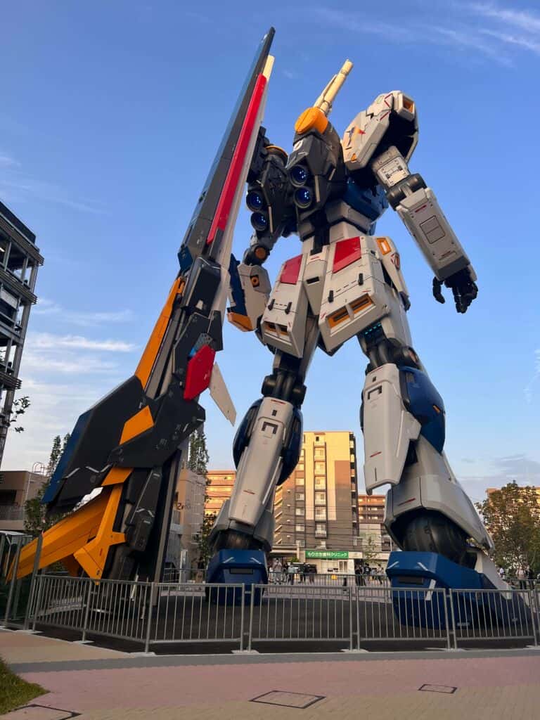 พาชม Gundam ยักษ์ที่ห้าง Lala Port ฟุกุโอกะ Fukuoka