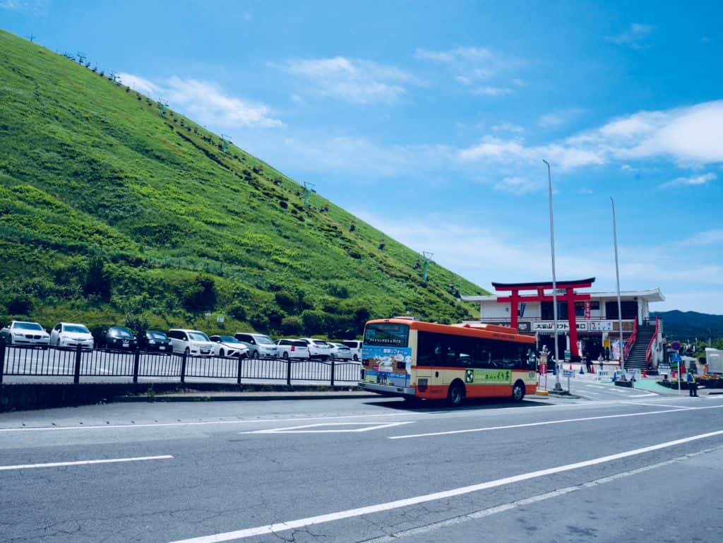 ภูเขาโอมูโระ (Mt.Omuro) ในเมืองอิโต (Ito)