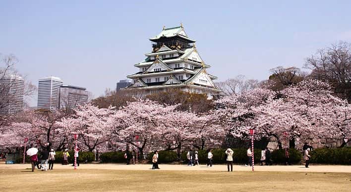 10 สถานที่ท่องเที่ยวยอดนิยมของชาวต่างชาติ ปราสาทโอซากะ (Osaka Castle)