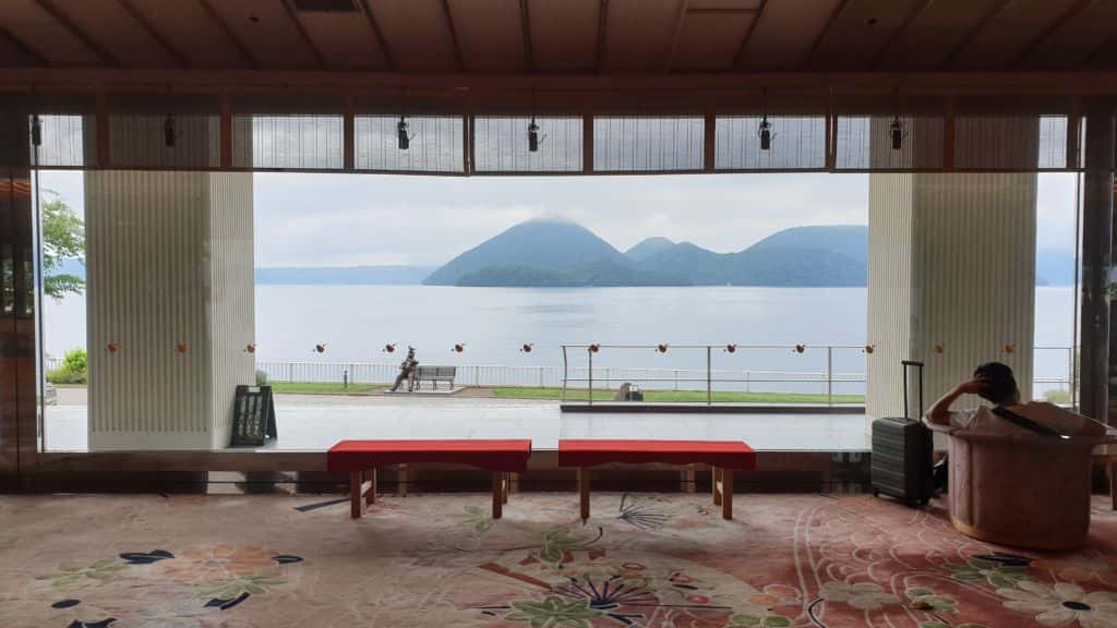 Toya Kohantei Hotel ที่พักฮอกไกโด ริมทะเลสาบโทยะ