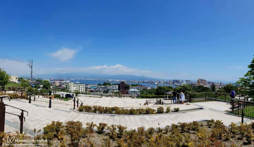 สวนโมโตมาจิและเนินฮาจิมันซากะ แห่งเมืองฮาโกดาเตะ
