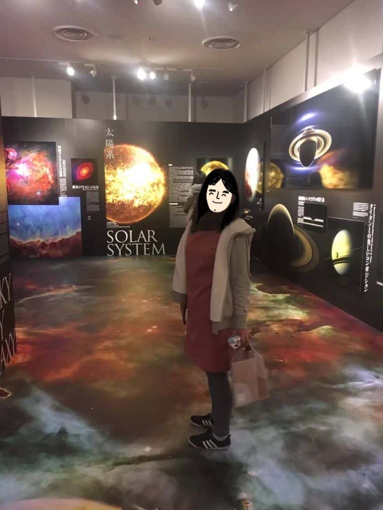 พิพิธภัณฑ์อวกาศที่ TENQ Space Museum ใน Tokyo Dome