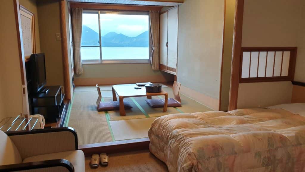 Toya Kohantei Hotel ที่พักฮอกไกโด ริมทะเลสาบโทยะ