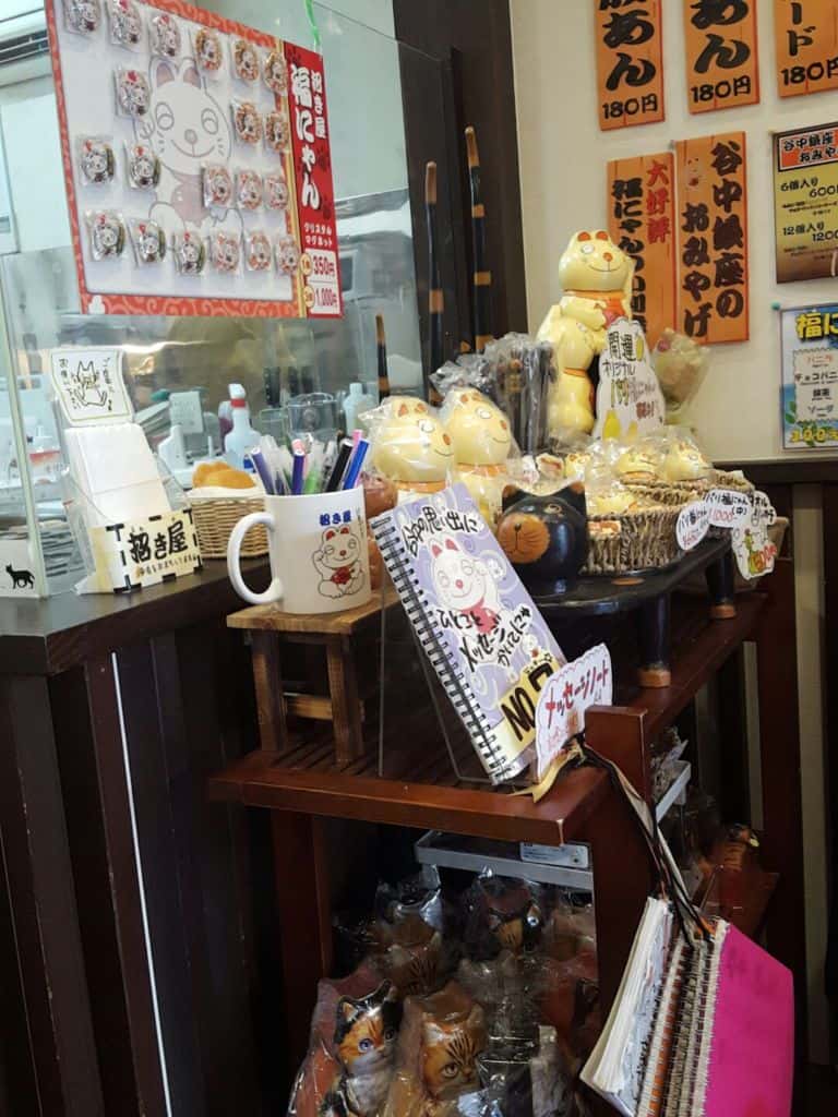 ช้อปปิ้งย่านเก่าแก่สไตล์ญี่ปุ่นและสินค้าของกินแบบแมวๆ ที่ Yanaka Ginza โตเกียว