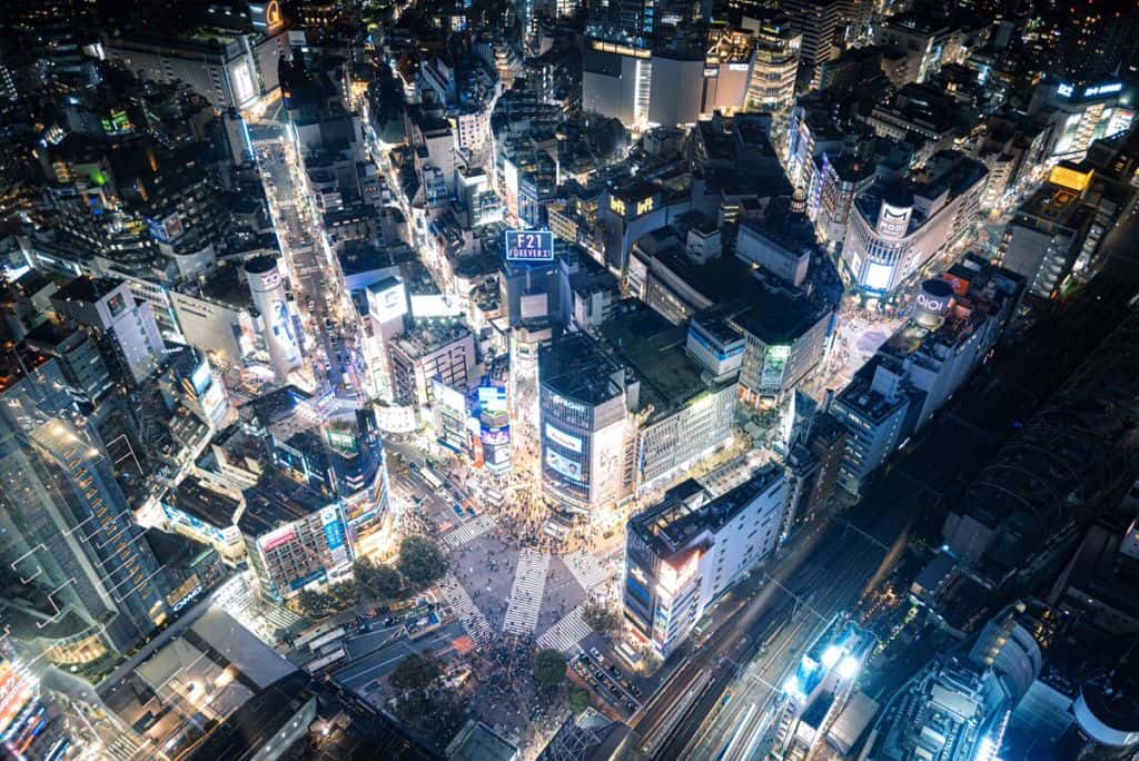 จุดชมวิวบนดาดฟ้า "Shibuya Sky" บนตึก "Shibuya Scramble Square" จุดชมวิวแห่งใหม่ในโตเกียว