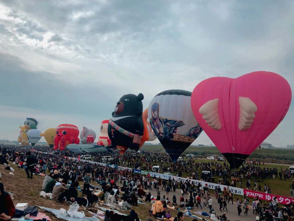 เทศกาลบอลลูนซากะ Saga balloon fiesta