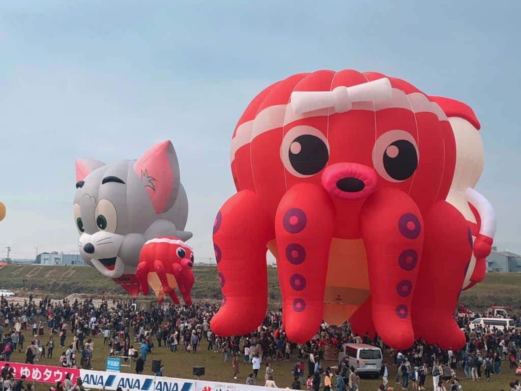 เทศกาลบอลลูนซากะ Saga balloon fiesta