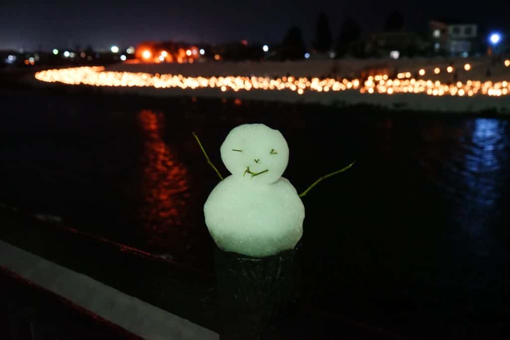 งานเทศกาลหิมะญี่ปุ่น Yokote Kamakura Snow Festival 